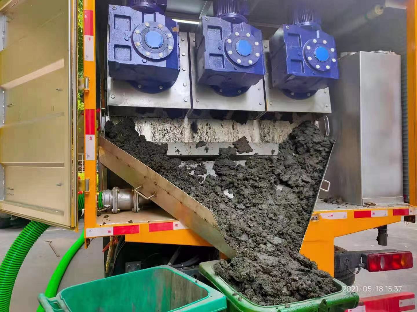 本溪化粪池清掏城市维护站-泥浆净化干湿分离处理